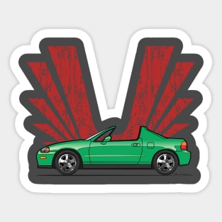 Green Sol Sticker